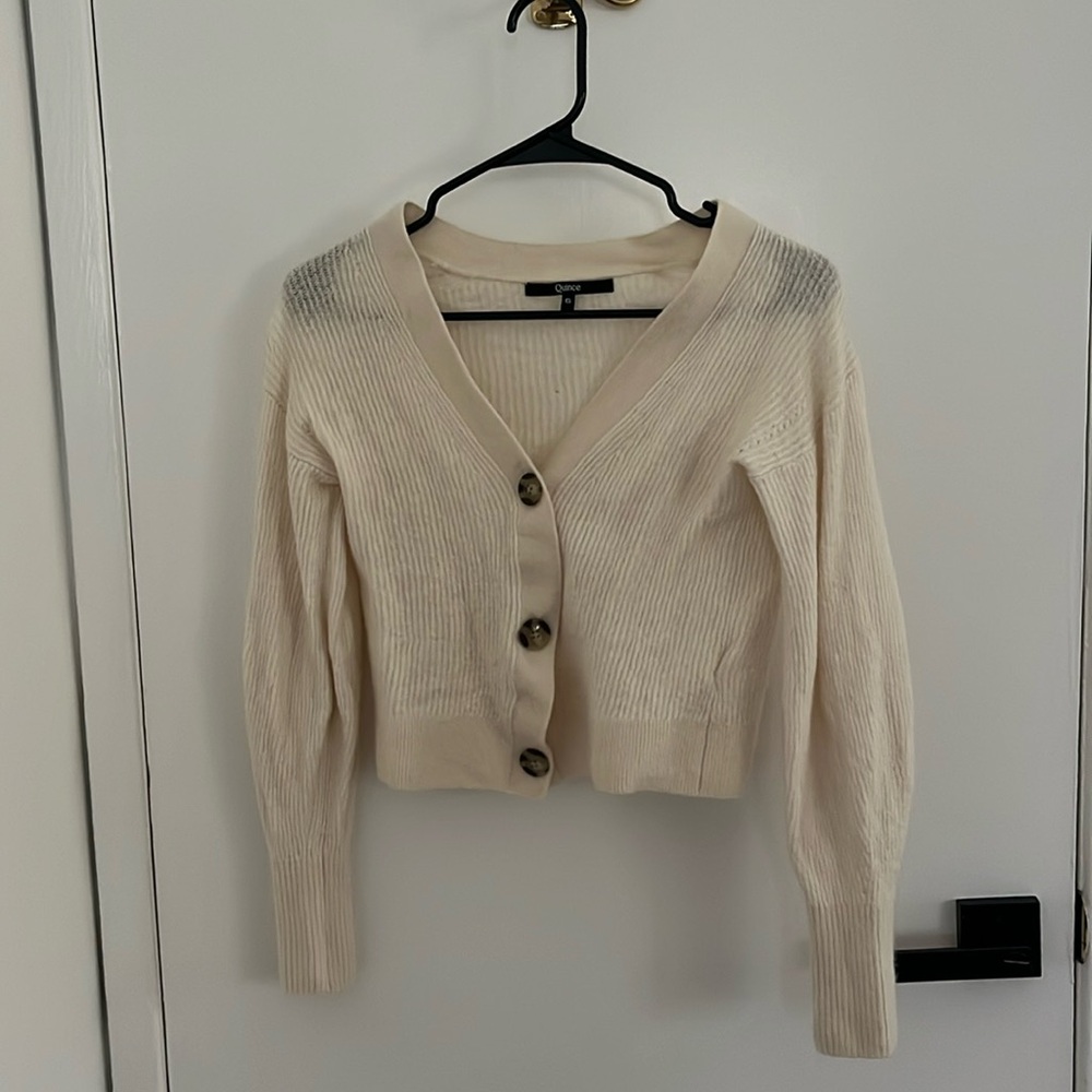 Cropped Cardigan Quince